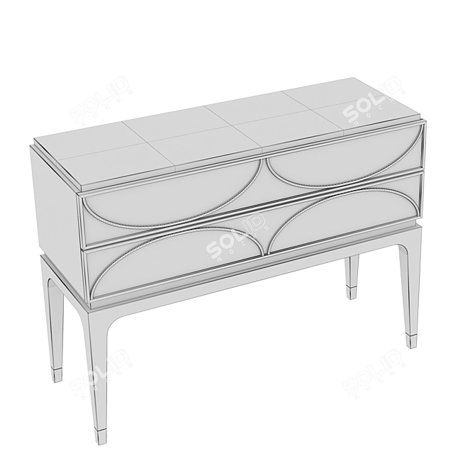 Majorelle ML 6-01 Console Table: Elegant Design & Versatile Colors 3D model image 3