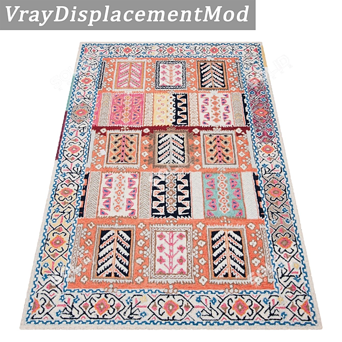 High Quality Carpet Set for Close and Distant Views 3D model image 3