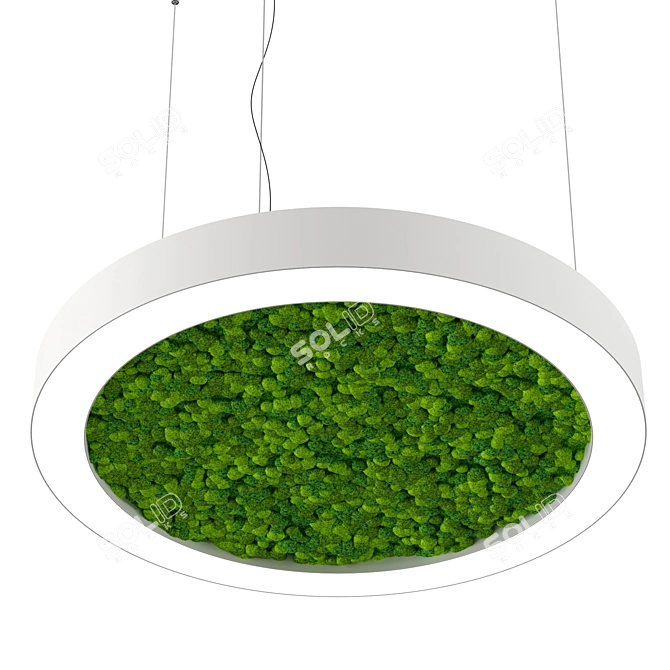 Moss OM Bone Light Ring 3D model image 3