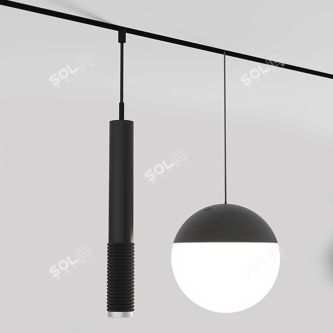 Magnetic Light System: SKY LINE 3D model image 4