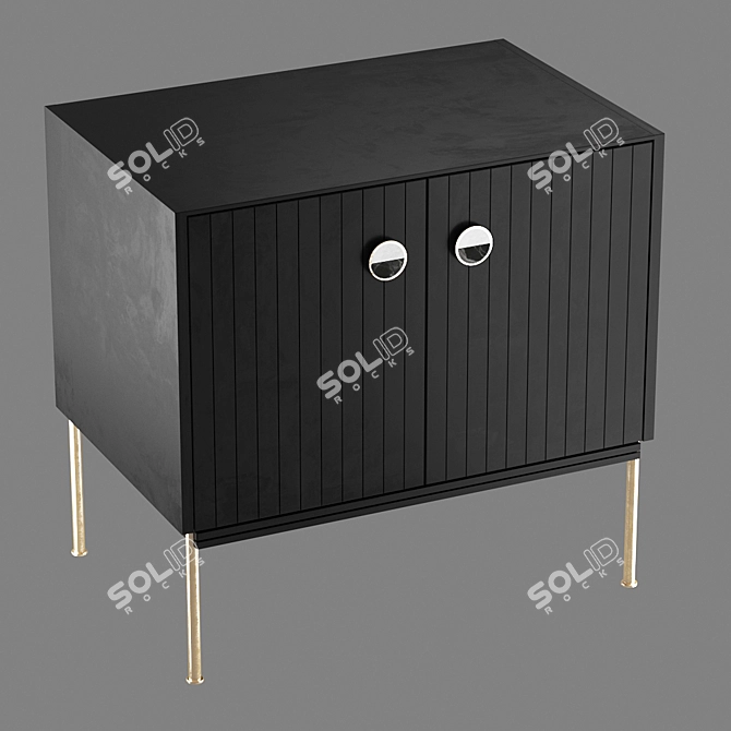 MIO Bragin Design Bedside Table 3D model image 4