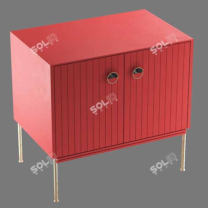 MIO Bragin Design Bedside Table 3D model image 5