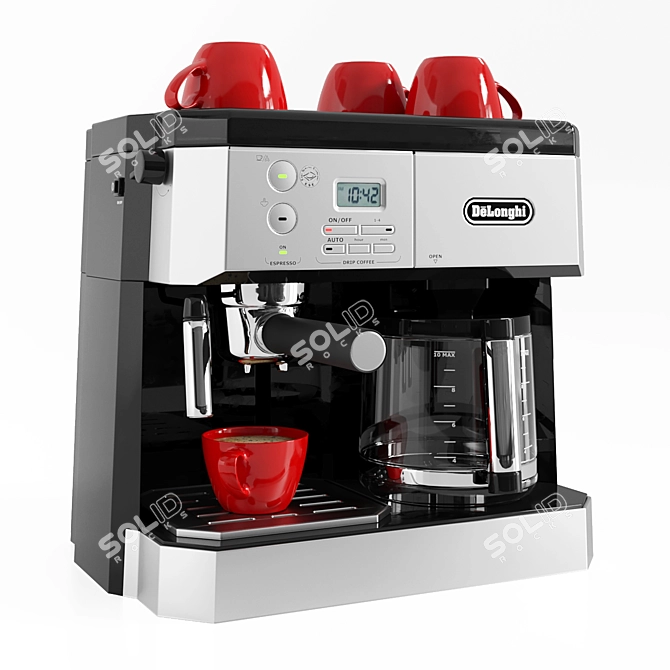 DeLonghi BCO430 All-in-One Coffee Machine 3D model image 1