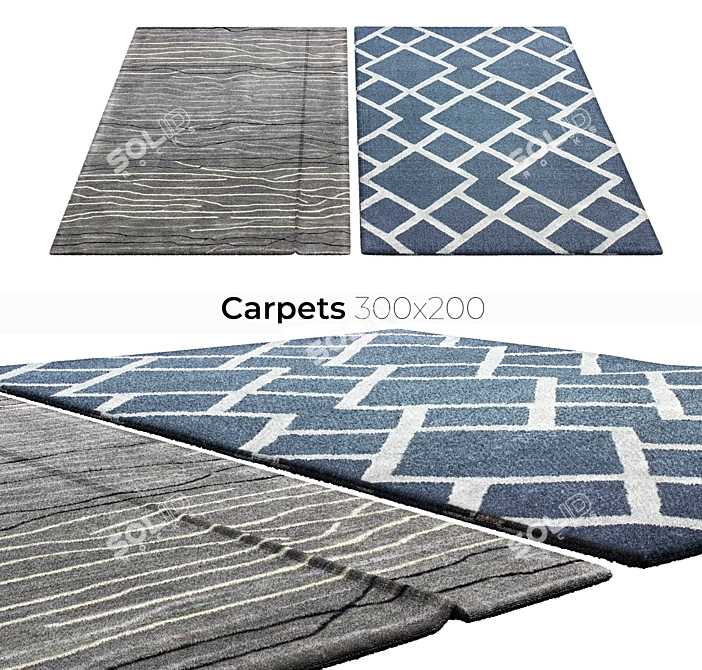 Luxury Floor Coverings for Elegant Interiors 3D model image 1