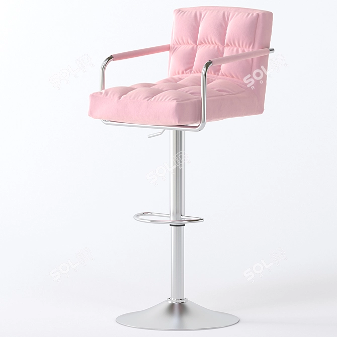 Elegant Bar Chair: Ecsmoth 3D model image 2