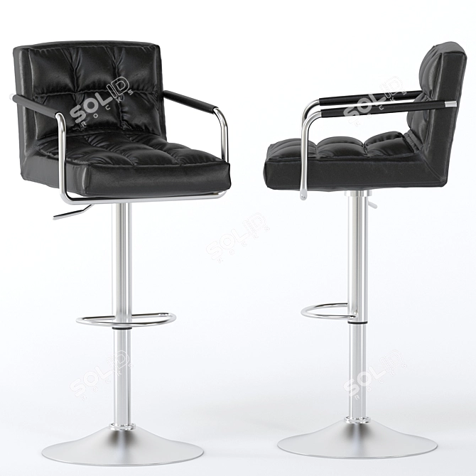 Elegant Bar Chair: Ecsmoth 3D model image 4