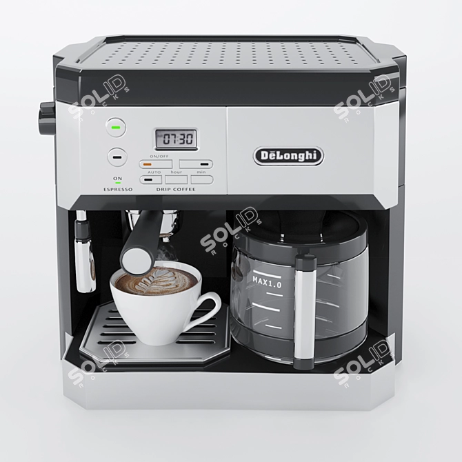 "DELONGHI" Cappuccino & Espresso Coffee Machine - BCO430 3D model image 6