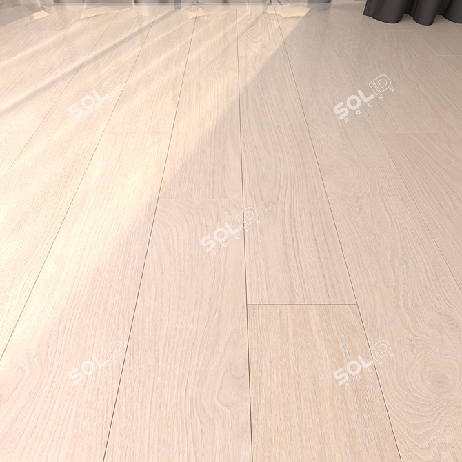 Essence Maple Parquet Floor 3D model image 1