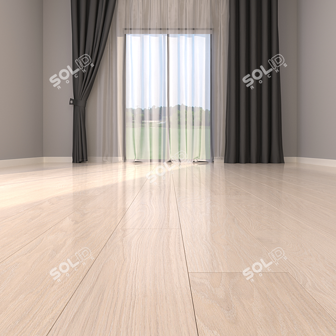 Essence Maple Parquet Floor 3D model image 2