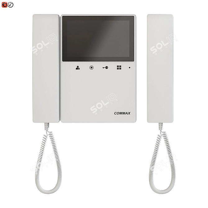 Commax Video Intercom 3D model image 1