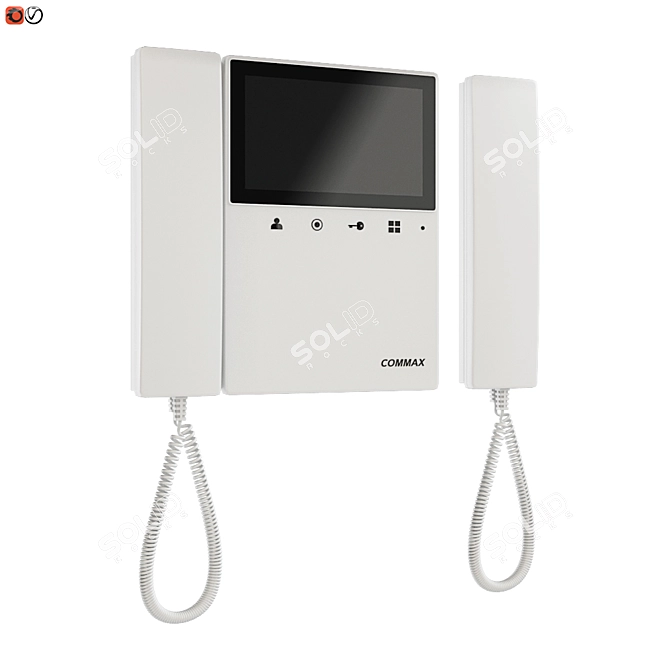 Commax Video Intercom 3D model image 2