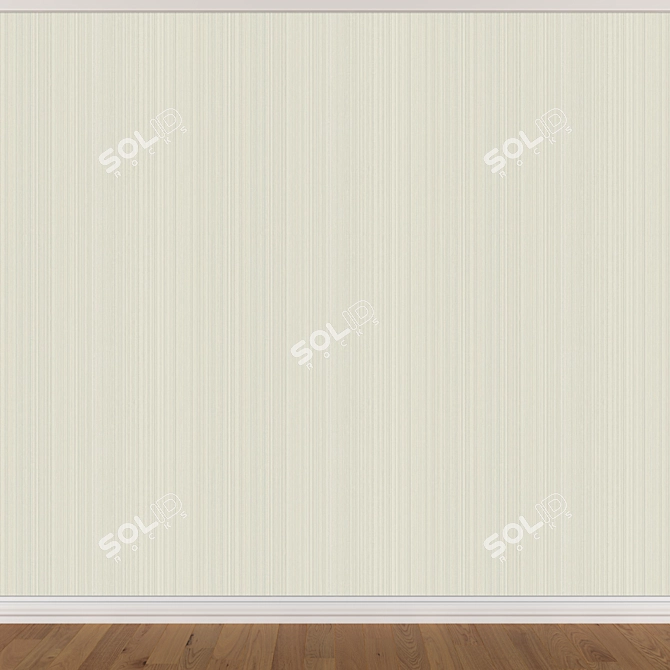 Seamless Wallpaper Set 1591 (3 Colors) 3D model image 2