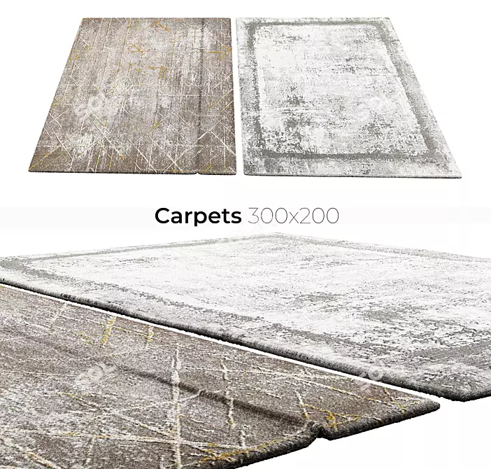 Elegance for your Interior: Carpets 3D model image 1