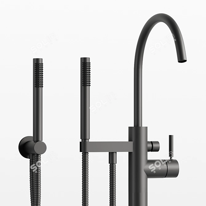 Modern Dornbracht Bathroom Faucet 3D model image 3