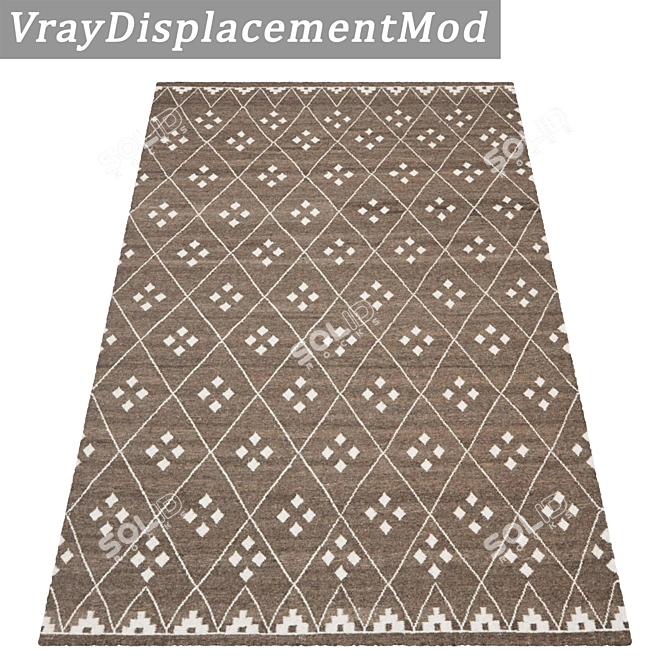 Luxury Set of Carpets - High Quality Textures 3D model image 3