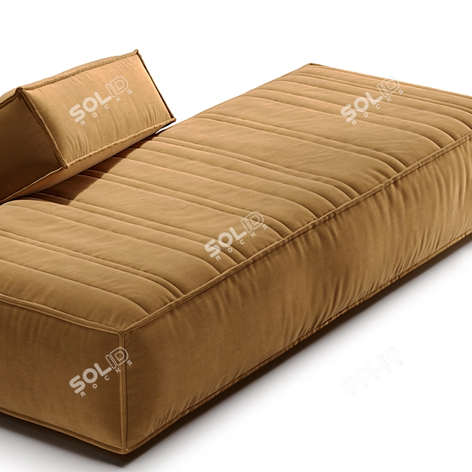 Stylish Stack Sofa for Modern Living 3D model image 2