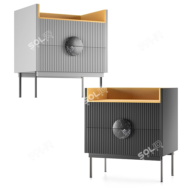 Elegant Sideboard for Stylish Living 3D model image 1