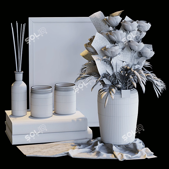 Elegant Decor Set 7: V-Ray & Corona 3D model image 4