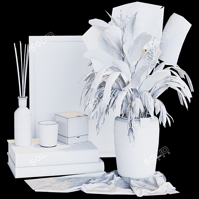 Elegant Decor Set 8: V-Ray & Corona Ready 3D model image 4