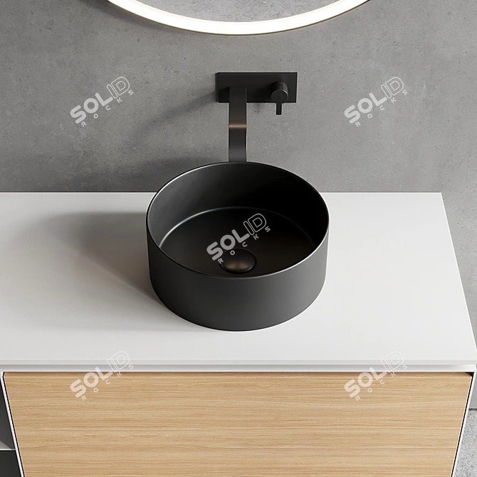 Nic Design Lama Vanity Set 3D model image 2