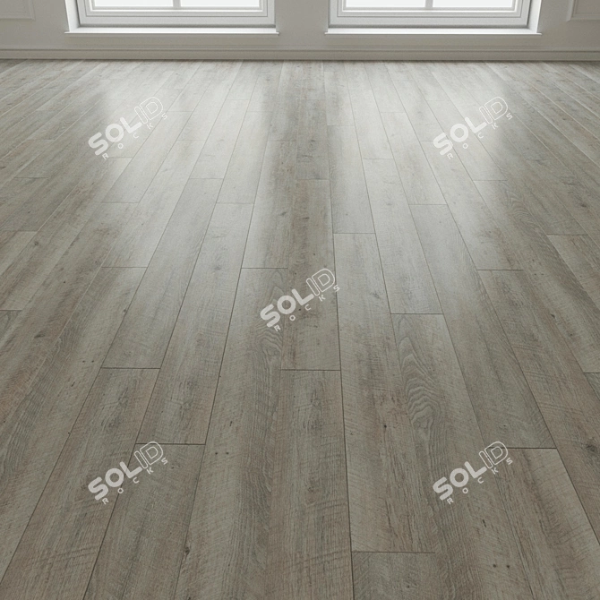 Moduleo Impress Castle Oak Laminate 3D model image 3