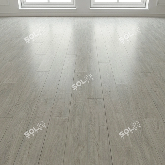 Title: Transform Chevron Oak Laminate 3D model image 3