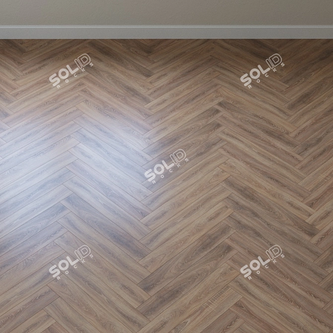 Classic Nostalgia Oak Parquet 3D model image 3