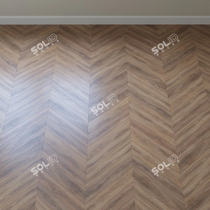 Classic Nostalgia Oak Parquet 3D model image 4