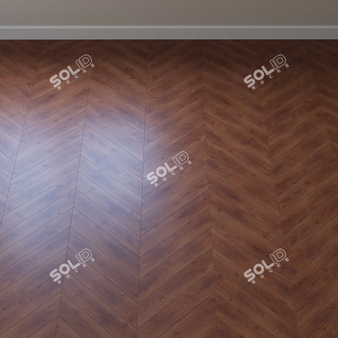 Maranello Oak Parquet 3D model image 3