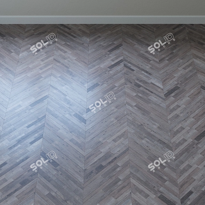 Silverside Driftwood: Classic Parquet by Krono Original 3D model image 3