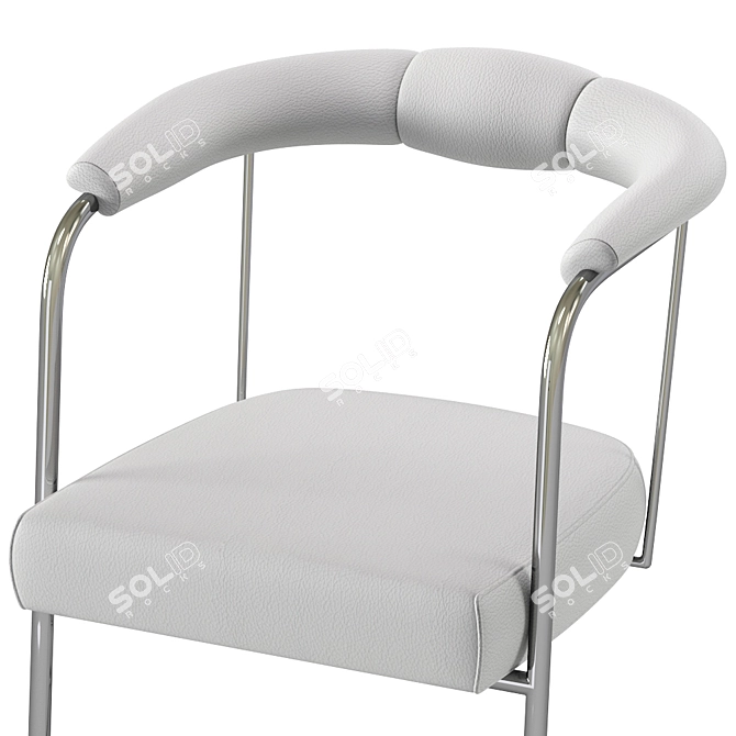 Alivar 185: Modern Armchair Elegance 3D model image 4