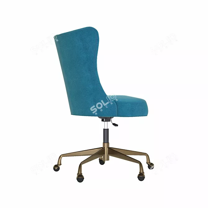 ErgoPlus Office Chair by Crate and Barrel 3D model image 4