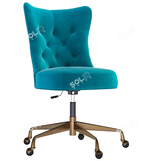 ErgoPlus Office Chair by Crate and Barrel 3D model image 5