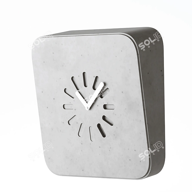 Lyon Beton Timepiece - Functional and Versatile 3D model image 3