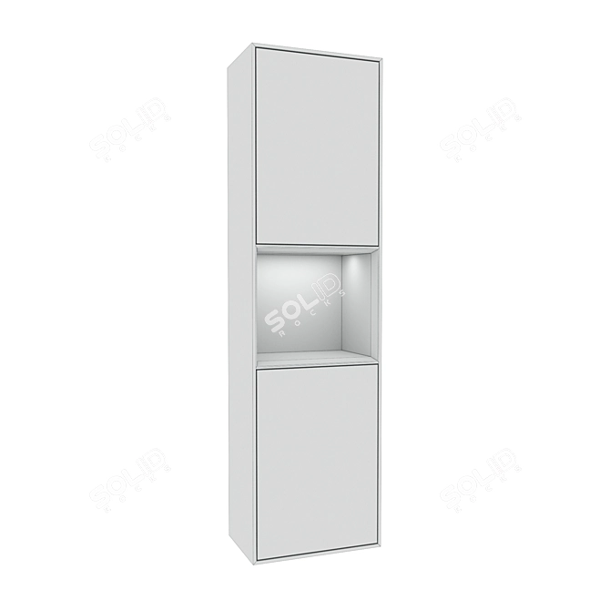 Villeroy & Boch Finion F46: Rectangular Storage Cabinet 3D model image 2