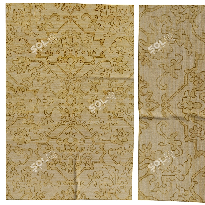 Versatile 3D Max Carpets 3D model image 1