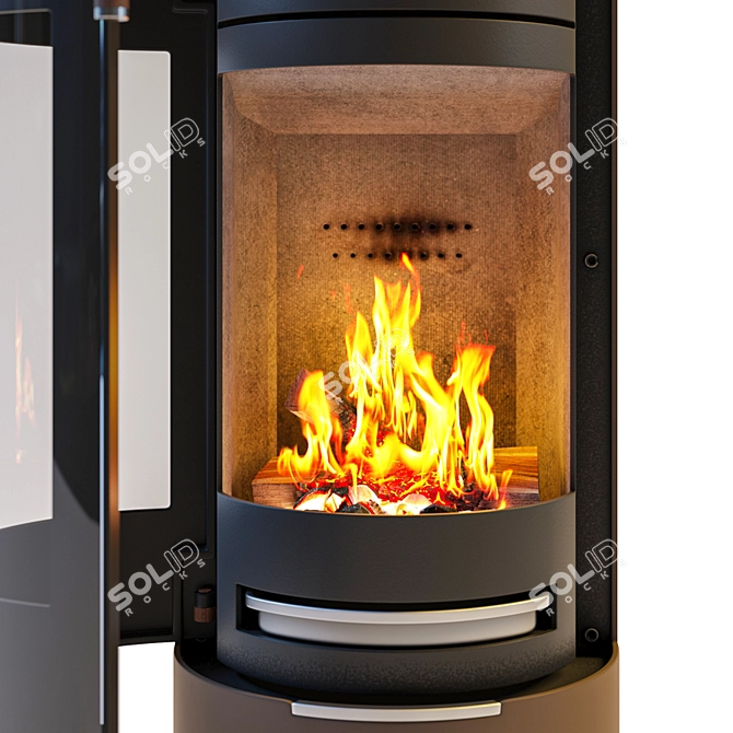 RAIS Pilar Stove - Modern and Stylish 3D model image 2