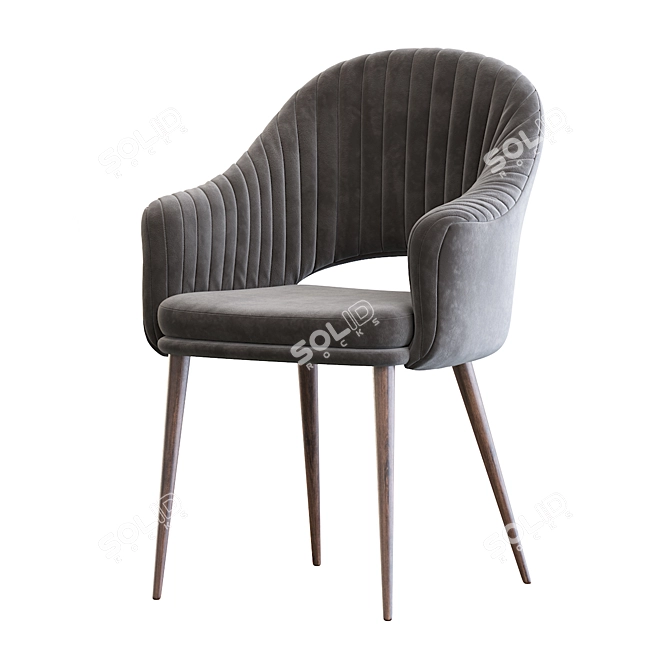 Elegante Deephouse Chair 3D model image 3