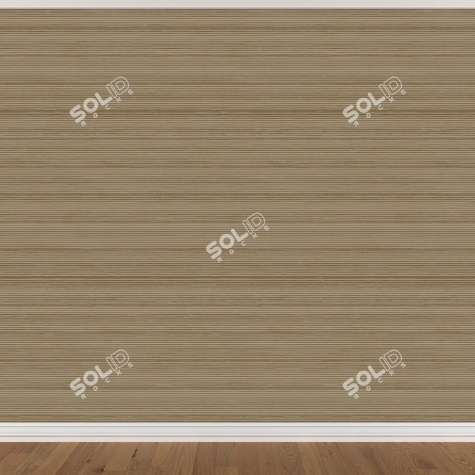 Seamless Wallpaper Set - 3 Colors 3D model image 4