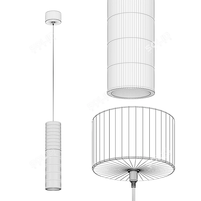 SLC Series LED Luminaires 3D model image 3