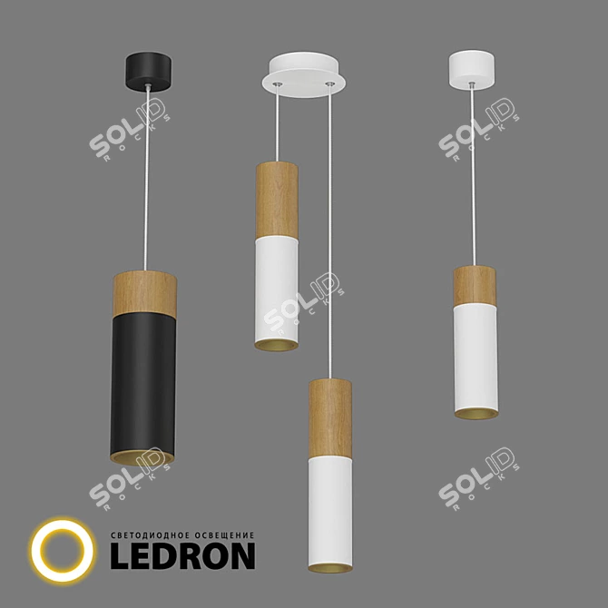 SLC Series LED Luminaires 3D model image 4