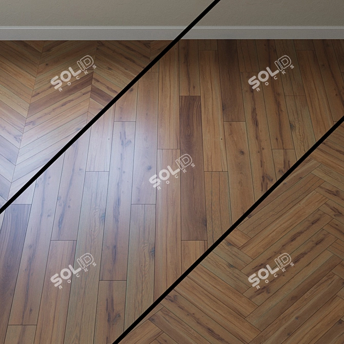 Tortuga Xonic Parquet: Authentic Beauty 3D model image 1