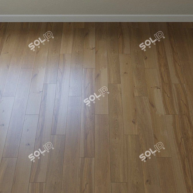 Xonic Long Beach Parquet: Authentic Style & Durability 3D model image 1