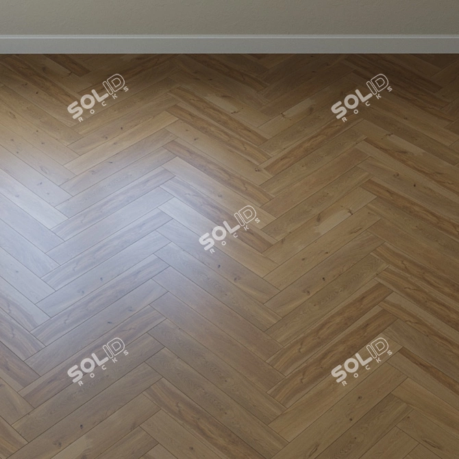 Xonic Long Beach Parquet: Authentic Style & Durability 3D model image 2