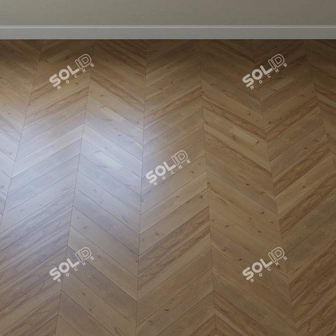 Xonic Long Beach Parquet: Authentic Style & Durability 3D model image 3