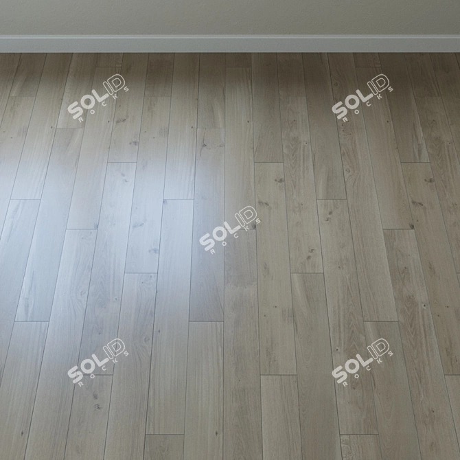 Anchorage Oak Xonic: Waterproof Flooring 3D model image 2