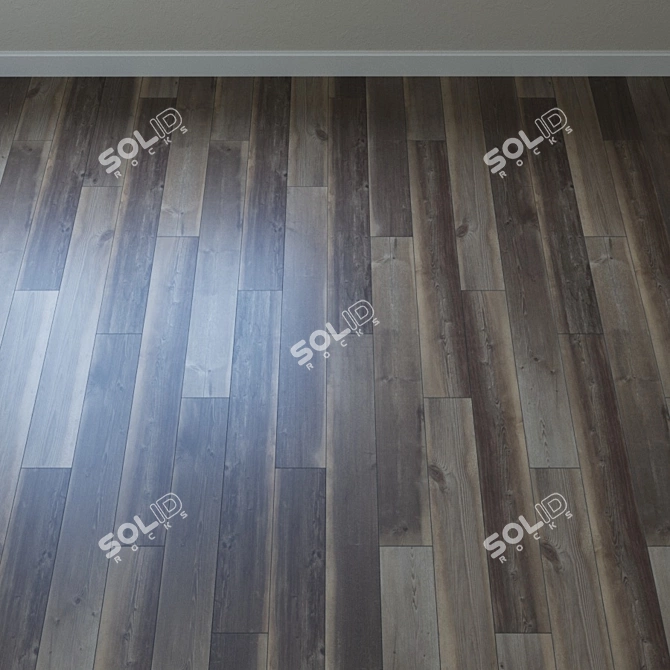 Rocky Mountain Path Parquet 3D model image 2