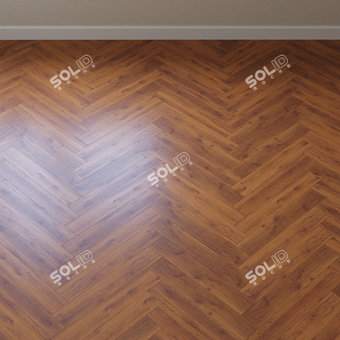 Highland Oak Parquet: Krono Xonic 3D model image 4