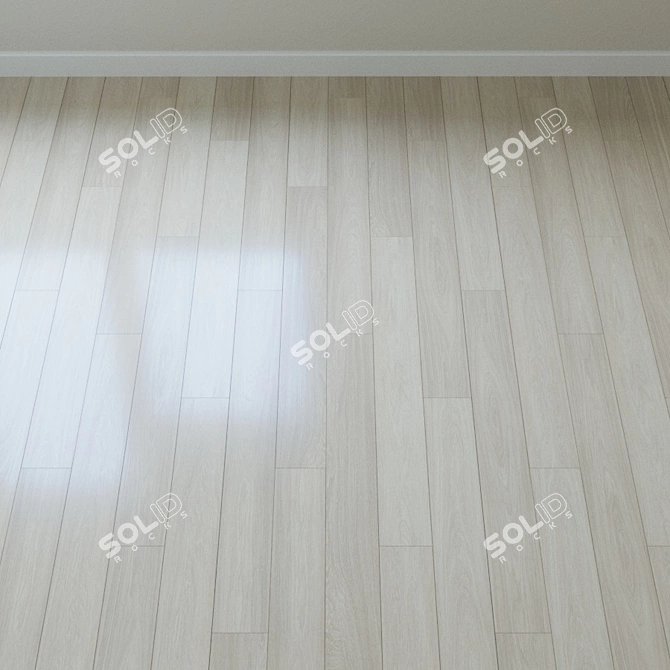 Alpine Oak Parquet: Classic Charm 3D model image 2