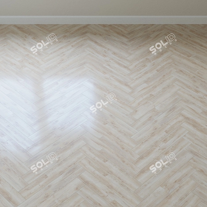 Rocky Mountain Oak Parquet - Krono Original Kronofix Classic 3D model image 4